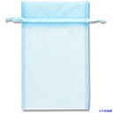 ■HEIKO ギフト巾着袋 オーガンジーバッグ ミスト L 10枚入り 008705143(3431237)