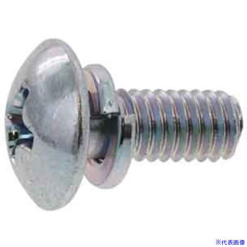 ■SUNCO 組込みねじ (+)トラス P＝2(鉄(または標準)・生地(または標準)) M4×12(190本入) 100003020040012000190P(3433713)[送料別途見積り][法人・事業所限定][掲外取寄]