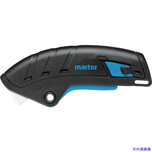 オレンジブック トラスコ中山　TRUSCOmartor セーフティカッター SECUPRO MERAK セラミックタイプ 〔品番:1240019〕[ 注番:3439280]特長●セラミック製ブレードを搭載しており切れ味が鋭く長持ちします。●ハンドルを握ると刃が出ますが、握ったままでも切断終了と同時に刃が自動収納されるため安全です。●丸みを帯びたデザインで長時間使用しても手首に疲労が溜まりにくいです。●ロックボタンを押すと刃が不意に飛び出ることがありません。●左右対称なデザインで左右どちらの手でも快適に使用できます。●樹脂製で軽量且つコンパクトなデザインです。●刃は1枚で4ヵ所使えます。仕様●全長(mm)：128●刃厚(mm)：0.50●刃長(mm)：9●適合替刃：92C仕様2●GSマーク認証品材質/仕上●本体:グラスファイバー強化プラスチック●刃:セラミックセット内容/付属品注意原産国（名称）ドイツJANコード4002632802706本体質量58.8gオレンジブック トラスコ中山　TRUSCOmartor セーフティカッター SECUPRO MERAK セラミックタイプ 〔品番:1240019〕[注番:3439280][本体質量：58.8g]《包装時基本サイズ：140×55×30》〔包装時質量：75g〕分類》手作業工具》ハサミ・カッター・鋸》セーフティカッターナイフ☆納期情報：仕入れ先通常在庫品 (欠品の場合有り)