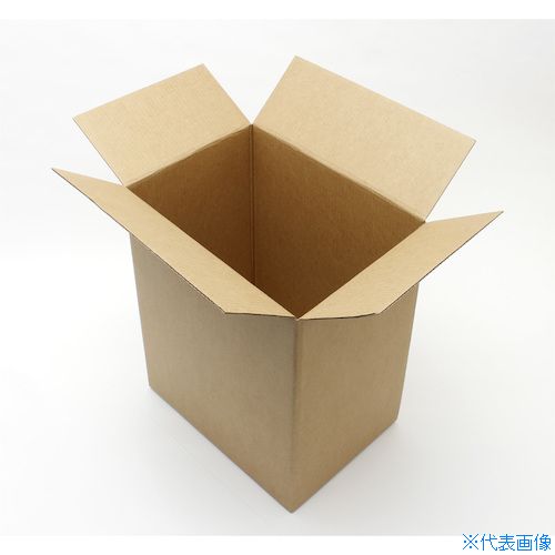 ■HEIKO 段ボール ワンタッチ式 無地 A4用−380 20枚入り 002122956(3442377)[送料別途お見積り][法人限..