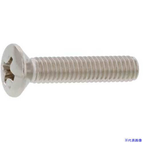 オレンジブック トラスコ中山　TRUSCOSUNCO クロ−ムBS(+)丸サラ小ネジ 6×10 (20本入) 〔品番:00010002006001000620P〕[ 注番:3446906]特長●上面が平らで座面が円錐形の頭の形状です。●皿小...