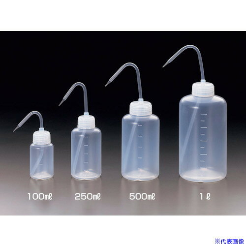 ■サンプラ クリーンパックサンプラPFA細口洗浄瓶100mL(5本) 18137(3463181)[送料別途お見積り][法人限定][掲外取寄]