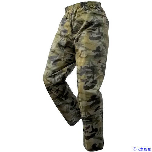 ■富士手袋 迷彩ズボン グリーン M 3106GNM(3463336)[送料別途お見積り][法人限定][掲外取寄]