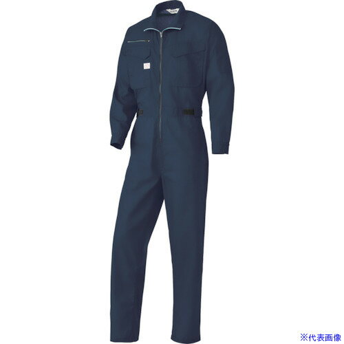 ■AUTO−BI SS(春夏)モデル 長袖つなぎ服1170−001ネイビーブルー−4L 11700014L(3479415)[送料別途お見積..