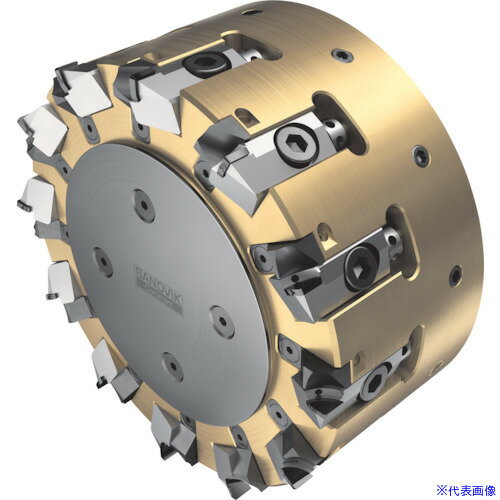 ■サンドビック アルミ合金専用フライスカッターM5R90(450) 5R90063Q2210HX(3505699)[送料別途見積り][法人・事業所限定][掲外取寄]