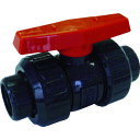 ■エスロン 塩ビ製ボールバルブ ねじ式 本体PVC OリングEPDM 20 長さ116mm×高さ82mm BV20NX(3514927)