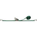 ■TRUSCO 強力型ベルト荷締機 SUS金具 25mm幅 300kg Jフック GX25S300J(3524515)