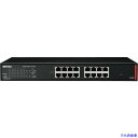 ■BUFFALO 法人向け Giga対応 PoE Layer2 スマートLiteスイッチ 16ポート BSGSL2016P(3527836)
