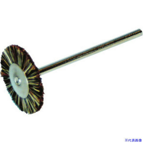 ■BURRTEC ワイラーミニチュアホイルブラシ茶イカツ毛 12E P5 12604200(3531040)[送...