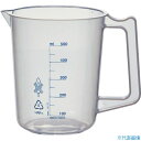 ■TRUSCO ポリプロピレン青目盛ビーカー 500ml(取手付) HPB500(3553441)