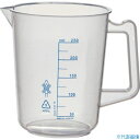 ■TRUSCO ポリプロピレン青目盛ビーカー 250ml(取手付) HPB250(3553444)