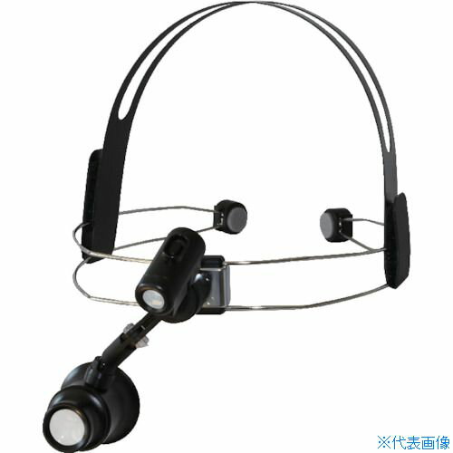 ■リーフ ワイヤーヘッドライト付アイルーペ 倍率10倍 WHE100LED(3559751)