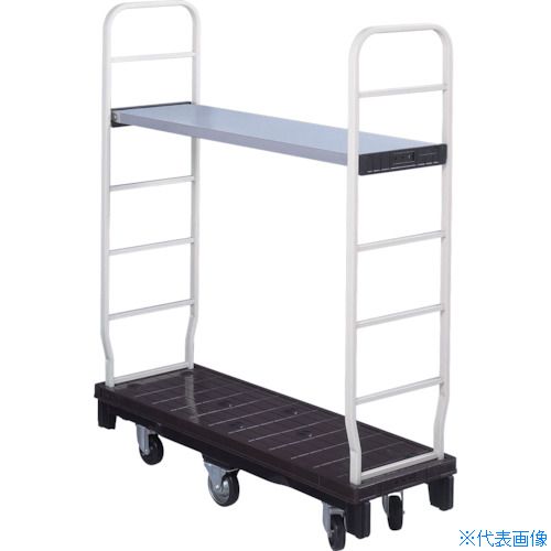 ■OKAMURA カートラック両枠付 T6-88GA-5R(グレイ) 1X101KGF67(3578040)[法人限定][直送元]