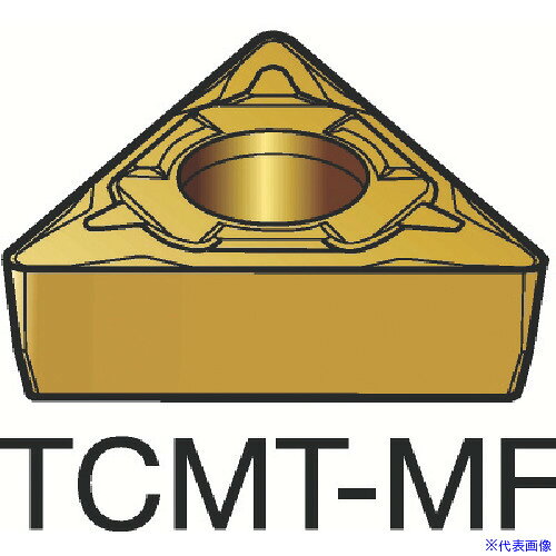 オレンジブック トラスコ中山　TRUSCOSANDVIK コロターン107 旋削用ポジチップ(120) 1115 〔品番:TCMT110302MF〕[ 注番:3586367]特長●シャープな切れ刃と超微粒子母材に密着、高い高温硬度と優れた耐塑性変形が優れた切れ刃信頼性と融合しました。●均一な逃げ面摩耗と高い加工性能を実現しました。用途●一般旋削ステンレス加工用。●ステンレス鋼の仕上げ加工用。仕様●適合被削材：MS●チップ形状：三角形●切刃有効長LE(mm)：10.54●内接円IC(mm)：6.35●厚さS(mm)：3.175●コーナ半径RE(mm)：0.2●穴径D1(mm)：2.8●主逃げ角AN(°)：7●コーティング：TiAlN+TiAlN●加工タイプ：Finishing仕様2●PVD薄膜コーティング材種材質/仕上●超硬セット内容/付属品注意原産国（名称）スウェーデンJANコード本体質量1.9gオレンジブック トラスコ中山　TRUSCOSANDVIK コロターン107 旋削用ポジチップ(120) 1115 〔品番:TCMT110302MF〕[注番:3586367][本体質量：1.9g]《包装時基本サイズ：95×39×11》〔包装時質量：31g〕分類》切削工具》旋削・フライス加工工具》刃先交換式工具☆納期情報：メーカー取り寄品（弊社より発送）