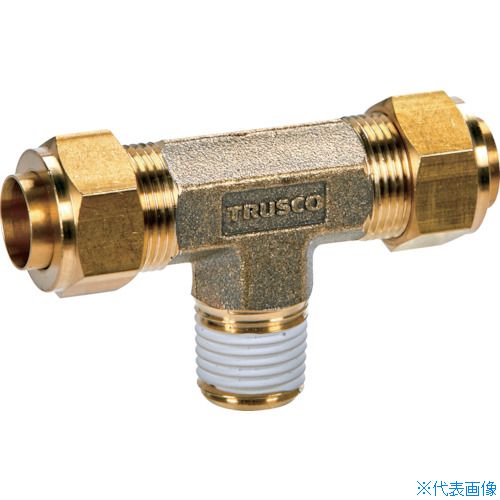■TRUSCO クイックシール継手 コネクタ φ4X2 呼びR1/4 TS4X202CM(3589267)