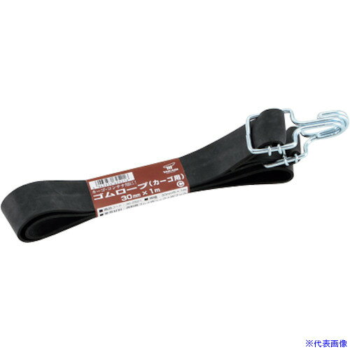 オレンジブック トラスコ中山　TRUSCO高木 ゴムロープ(カーゴ用) C30mm×1m 〔品番:362521〕[ 注番:3604604]特長●カーゴ、ハイテナーなどに簡単に取り付けができます。両端Wフック仕様●長さ(m)：1仕様2材質/仕上セット内容/付属品注意原産国（名称）日本JANコード4943956625216本体質量0gオレンジブック トラスコ中山　TRUSCO高木 ゴムロープ(カーゴ用) C30mm×1m 〔品番:362521〕[注番:3604604]分類》梱包用品》シート・ロープ》ロープ☆納期情報：メーカー取り寄品（弊社より発送）