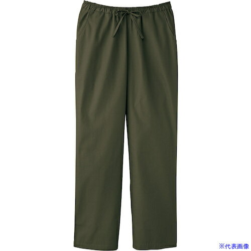 ■FOLK メンズストレートパンツ サックス L 5018SC2L(3613606)[送料別途お見積り][法人限定][掲外取寄]