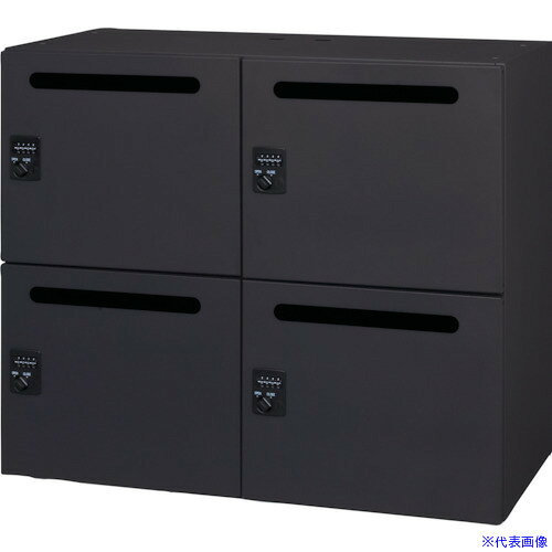 オレンジブック トラスコ中山　TRUSCODAISHIN パーソナルロッカー4人用 ブラック色 プッシュ錠タイプ 横投入孔 〔品番:L94507SLPB〕[ 注番:3621648]特長●多種多様な人々が、それぞれのワークスペースで最大限にパフォーマンスを発揮するために、効率よく収納スペースを確保できます。●運用方法とセキュリティレベルに合わして4タイプの施錠方法が選べます。●好きな数字を1〜11桁で設定して開錠できろプッシュ錠タイプです。●ドアを閉めるとロックが掛かるオートロック方式になっているため鍵のかけ忘れを防止します。用途●フリーアドレスなどのワークスタイルに。仕様●間口(mm)：900●奥行(mm)：450●高さ(mm)：760●色：ブラック●鍵タイプ：プッシュ錠タイプ●1マス有効内寸(mm)間口：415.5●1マス有効内寸(mm)奥行：413●1マス有効内寸(mm)高さ：340●有効内寸(mm)間口：415.5●有効内寸(mm)奥行：413●有効内寸(mm)高さ：340●タイプ：4人用●内寸(mm)間口×奥行×高さ：415.5×413×340仕様2●横投入口タイプ●配線孔・マグネット式の見出し付き材質/仕上●本体スチール製（SPCC）セット内容/付属品●マグネット見出し4枚付き注意●下置きとしてご利用の場合は、必ずハイベース（V945-S1-B）若しくはベース（V945-B1B又は、V945-B1HB）をご使用ください。原産国（名称）日本JANコード本体質量31.4kgオレンジブック トラスコ中山　TRUSCODAISHIN パーソナルロッカー4人用 ブラック色 プッシュ錠タイプ 横投入孔 〔品番:L94507SLPB〕[注番:3621648][本体質量：31.4kg]《包装時基本サイズ：470×920×780》〔包装時質量：31kg〕分類》オフィス・住設用品》オフィス家具》ロッカー☆納期情報：オレンジブック掲載以外でメーカー直送品（送料元払い）【法人限定＝会社名ご記入お願い致します。】※北海道・沖縄・離島は運賃別途商品も含む