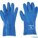 ■TRUSCO 耐油ビニール手袋1.2mm厚 Mサイズ 1双入 TGL255M(3623061)