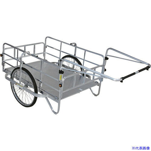 オレンジブック トラスコ中山　TRUSCOHARAX アルミ製折り畳み式大型リヤカー コンパック(ノーパンク24インチタイヤ) 〔品番:HC1208N24〕[ 注番:3625920]特長●アルミ製折りたたみリヤカーです。用途●重量物の運搬に。仕様●均等荷重(kg)：200●長さ(mm)：1970●幅(mm)：1100●高さ(mm)：935●タイヤタイプ：24インチノーパンクタイヤ●折りたたみ時寸法(mm)長さ：1290●折りたたみ時寸法(mm)幅：350●折りたたみ時寸法(mm)高さ：914仕様2●組立品材質/仕上●本体：アルミ製セット内容/付属品注意原産国（名称）日本JANコード4939356401826本体質量25.5kgオレンジブック トラスコ中山　TRUSCOHARAX アルミ製折り畳み式大型リヤカー コンパック(ノーパンク24インチタイヤ) 〔品番:HC1208N24〕[注番:3625920][本体質量：25.5kg]《包装時基本サイズ：1310×390×960》〔包装時質量：26kg〕分類》搬送機器》運搬車輌機器》リヤカー☆納期情報：オレンジブック掲載以外でメーカー直送品（送料元払い）【法人限定＝会社名ご記入お願い致します。】※北海道・沖縄・離島は運賃別途商品も含む