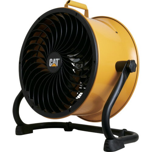 ■CAT サーキュレーター 35cm(壁・床タイプ) イエロー HVD14ACDO(3644918)
