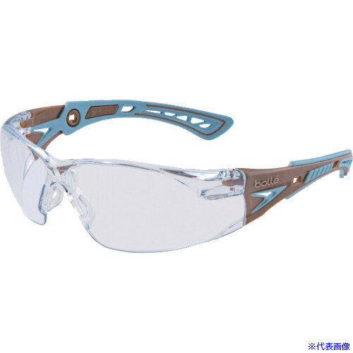 ■bolle 保護メガネ ラッシュプラス クリアレンズ シアトルモカ PSSRUSPA03(3648801)