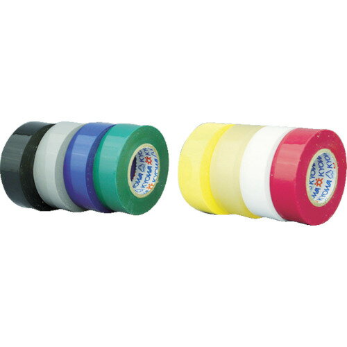 ■パイロン ビニルテープ 19mm×20m 透明 10巻入り HF530C(3664716)