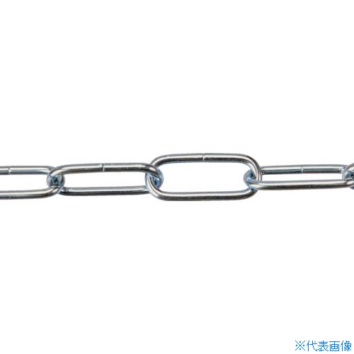■TRUSCO ユニクロチェーン 溶接無タイプ2.0パイ(小形)×5M TIL20S5M(3671099)