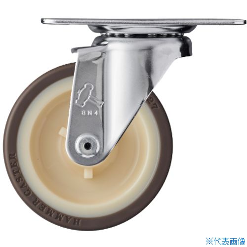 ■ハンマー 旋回式ウレタン車輪(ナイロンホイール)85mm 420EUR85(3671321)