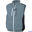 ■XEBEC 空調服制電ベスト XE98028−43−L ブルーグレー XE9802843L(3688834)