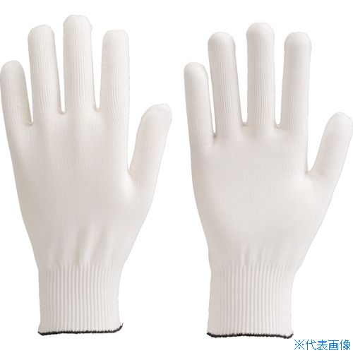 ■TRUSCO 低発塵耐切創インナー手袋LL(左右兼用・10枚入) DPM925LLK(3690963)