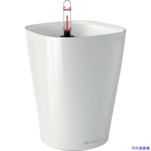 ■Lechuza 底面給水プランター デルティーニ 土容量1.2L ホワイト 14900(3692504)