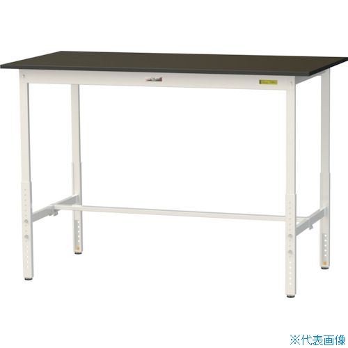 ■ヤマテック 実験用作業台 LABシリーズ実験用ラボテーブル 高さ調整タイプ 指紋レスメラミン天板 W1500..