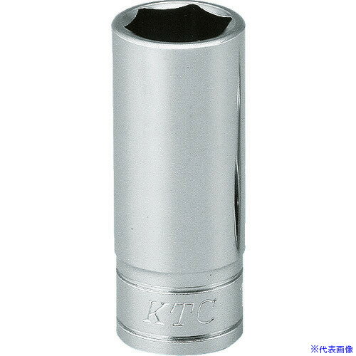 ■KTC 9.5sq.セミディープソケット(六角) 対辺寸法14mm 差込角9.5mm 全長50mm B3M14(3732070)