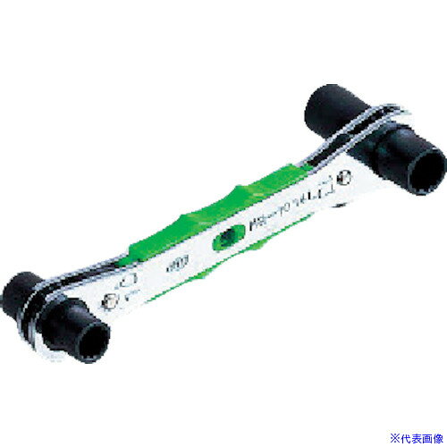 ■KTC 4サイズ板ラチェットレンチ(ロング)8×12・10×13mm MR0813L(3736351)