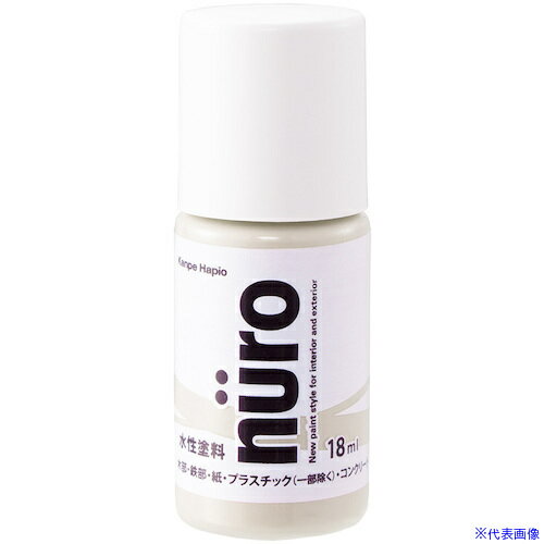 オレンジブック トラスコ中山　TRUSCOKANSAI ヌーロ パールグレー 18ML 〔品番:00277650542018〕[ 注番:3771878]特長●「パッと開けて」「スッと塗れる」簡単・便利・コンパクトなマニキュアタイプの塗料です。●かわいい姿とは裏腹に絵の具よりもずっと高性能。●木・鉄・紙・植木鉢からプラスチックまでいろいろな素材に塗れ、屋外のペイントでも抜群の耐久性を発揮します。●臭いが少なく、乾燥も速く、使いやすい水性タイプ。●※乾くと雨や水で流れ落ちる事はありません。用途●木部・鉄部・プラスチック(一部を除く)・発泡スチロール・コンクリートなどに。仕様●色：パールグレー●容量(L)：0.018●乾燥時間：約1時間(20℃)、約2時間(冬期)●塗布面積(［［M2］］)：約0.1●塗り重ね可能時間：2時間以上(20℃)、4時間以上(冬期)●塗り重ね回数：1回仕様2材質/仕上セット内容/付属品注意●下記のものには塗ることができません、自動車、バイク、高級家具、床面、ビニールクロス、常に水に浸かっている所、鉄以外の金属(ステンレス、アルミ、メッキ、真ちゅう、銅、ホーロー)、タイル、化粧板、陶器、ポリカーボネート、ポリエチレン、ポリプロピレン、シリコンなど特殊処理された素材。原産国（名称）非公開JANコード4972910248406本体質量0.1kgオレンジブック トラスコ中山　TRUSCOKANSAI ヌーロ パールグレー 18ML 〔品番:00277650542018〕[注番:3771878][本体質量：0.1kg]分類》工事・照明用品》塗装・内装用品》塗料☆納期情報：メーカー取り寄品（弊社より発送）