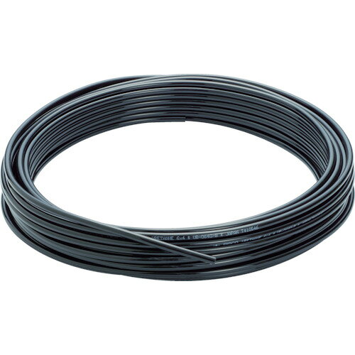 ■PISCO ウレタンチューブ 黒 10X6.5 20M UB106520B(3783251)