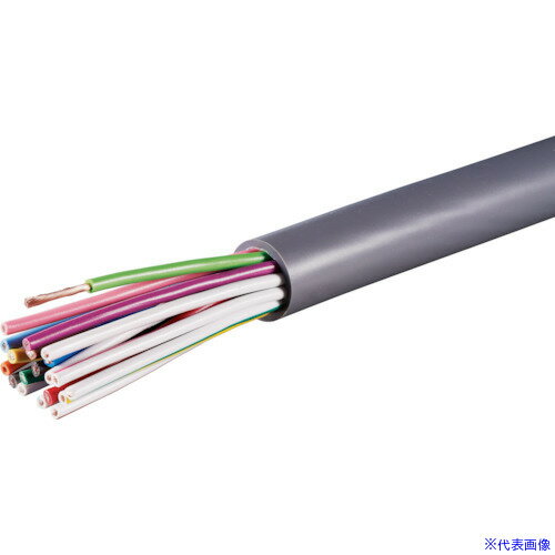 ■オーナンバ ビニルキャブタイヤ VCTF 10m VCTF24X0.75SQ10(3785918)[送料別途お見積り][法人限定][直送]