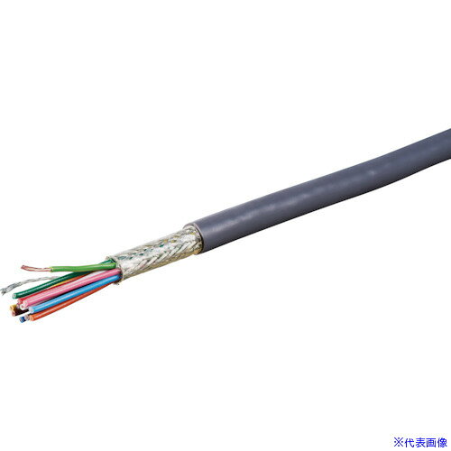 ■オーナンバ 編組シールド付き軽装用ケーブル 10m ONB10X1.25SQ10(3787476)[送料別...