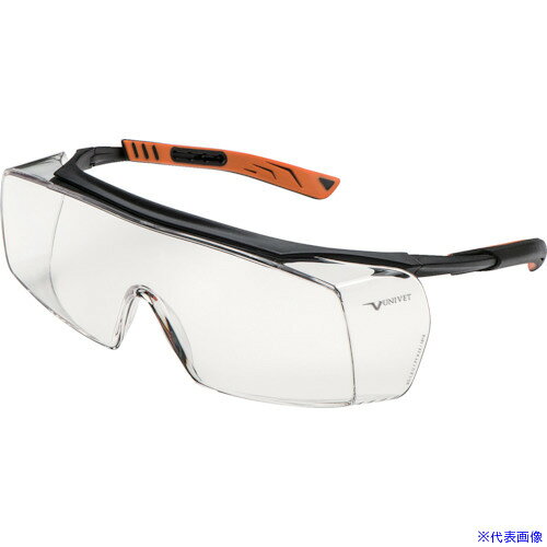 オレンジブック トラスコ中山　TRUSCOUnivet 一眼型保護メガネ オーバーグラス 5X7 〔品番:5X7.01.00.00〕[ 注番:3800782]特長●メガネの上からかけられるオーバーグラスタイプです。●ツルの長さを調整できるため優れたフィット感を実現します。●ツル部分をラバーで覆っているのでずり落ちることがありません。仕様●レンズ色：クリア●テンプル色：ブラック●レンズ厚(mm)：2.1●防傷加工：○●UVカット：○●ツル調整：○●適合品規格：EN166、EN170仕様2●EN166規格品●EN170規格品材質/仕上●レンズ：ポリカーボネート●フレーム：ナイロンセット内容/付属品注意●5X7.40.00.00のみ、強い光を反射する特殊なレンズ加工を施しています。原産国（名称）台湾JANコード8033661820986本体質量37gオレンジブック トラスコ中山　TRUSCOUnivet 一眼型保護メガネ オーバーグラス 5X7 〔品番:5X7.01.00.00〕[注番:3800782][本体質量：37g]《包装時基本サイズ：162×30×105》〔包装時質量：37g〕分類》保護具》保護メガネ・防災面》一眼型保護メガネ☆納期情報：仕入れ先通常在庫品 (欠品の場合有り)