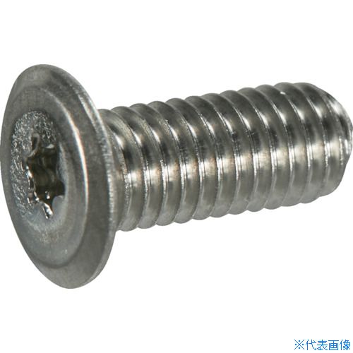 ■TRUSCO ヘックスローブ超極低頭ねじ ステンレス M4×12 20本入 B1830412(3812514)