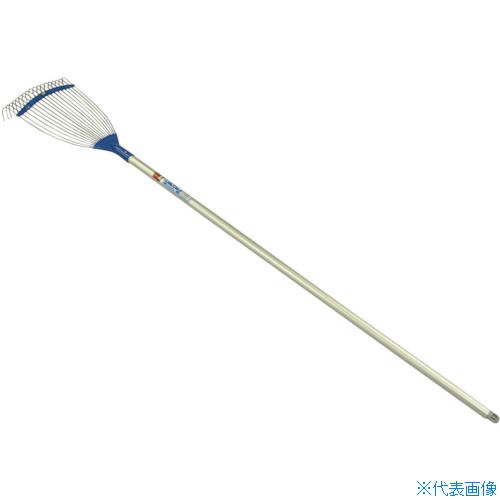 ■金象 ホームレーキアルミP柄付 073821(3820220)[送料別途お見積り][法人限定]