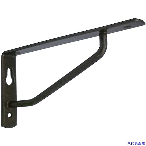 ■K.G.Y カラーアーム棚受 120×60 ブロンズ AAG120(3830228)×10[送料別途お見積り][法人限定][外直送]