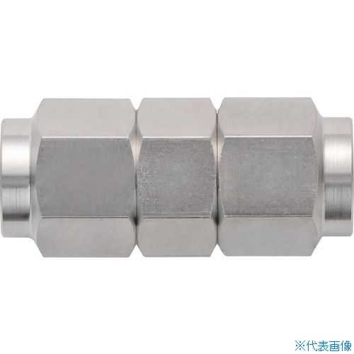 ■潤工社 ステンレス継手 ユニオン(ミリ系列) 4×2.5mm U4X2.5SUS(3833648)