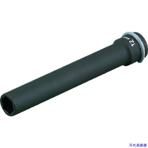 ■KTC 9.5sq.インパクトレンチ用ロングソケット ピン・リング付 14mm BP3LL14TP(3835341)