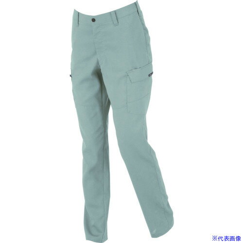 ■XEBEC 裏綿ストレッチピタリティレディスラット1519−605−19 ミストグリーン 151960519(3837085)[送料別途お見積り][法人限定][掲外取寄](4.0)