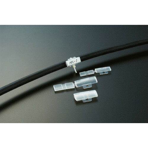 ■TRUSCO マーカーボックス 適用張紙寸法30mmX9.5mm (100個入) MC1BOX(3842282)