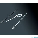 ■TRUSCO コードストラップ 幅6mm×長さ230mm 最大結束φ50 100本 白 WLT230(3842711)
