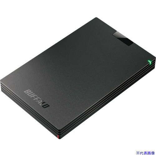 ■バッファロー ミニステーション USB3.1(Gen.1)対応 ポータブルHDD スタンダードモデル ブラック 1TB HDPCG1.0U3BBA(3847744)