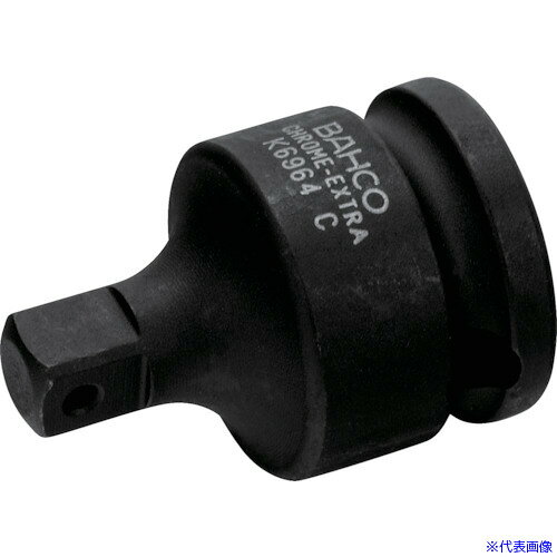オレンジブック トラスコ中山　TRUSCOBAHCO 3/8” インパクトソケットアダプター1/2 〔品番:K8164C〕[ 注番:3848578]特長●インパクトレンチなど工具の差込角を変更するアダプターです。用途●レンチ差込角変更用。仕様●差込角凹(mm)：9.5●差込角凸(mm)：12.7●全長(mm)：35仕様2材質/仕上●特殊工具鋼セット内容/付属品注意原産国（名称）台湾JANコード7314151237523本体質量60gオレンジブック トラスコ中山　TRUSCOBAHCO 3/8” インパクトソケットアダプター1/2 〔品番:K8164C〕[注番:3848578][本体質量：60g]《包装時基本サイズ：37×23×23》〔包装時質量：90g〕分類》手作業工具》ソケットレンチ》インパクト用アタッチメント☆納期情報：仕入れ先通常在庫品 (欠品の場合有り)